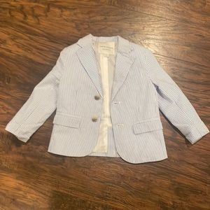 Janie and Jack Seersucker Blazer